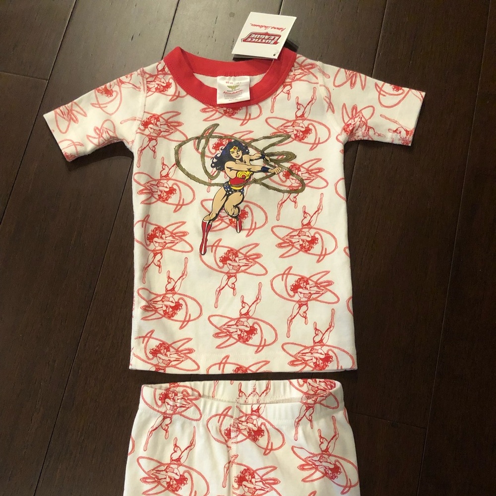 Hanna Andersson Pajama Wonder Woman Justice League